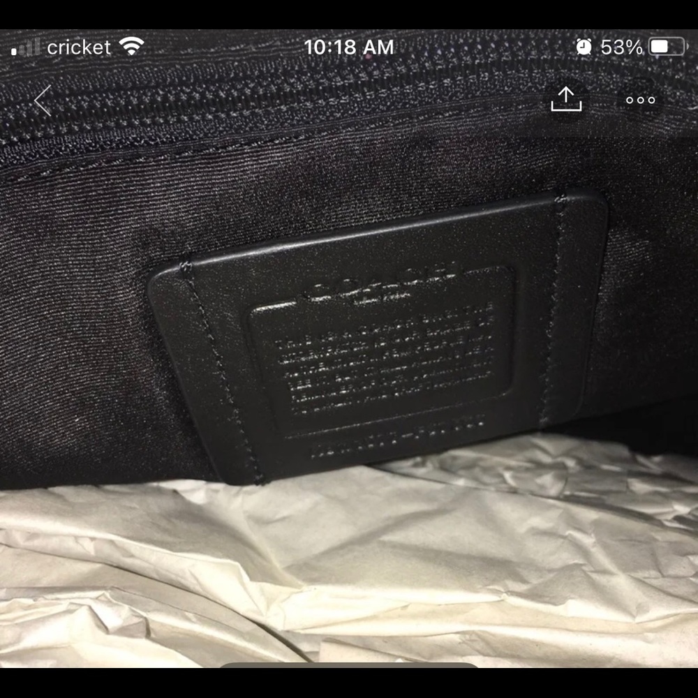 Coach handbag or shoulder bag - Picture 3 of 5